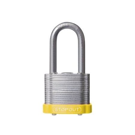 Accuform STOPOUT LAMINATED STEEL PADLOCKS KDL917YL KDL917YL